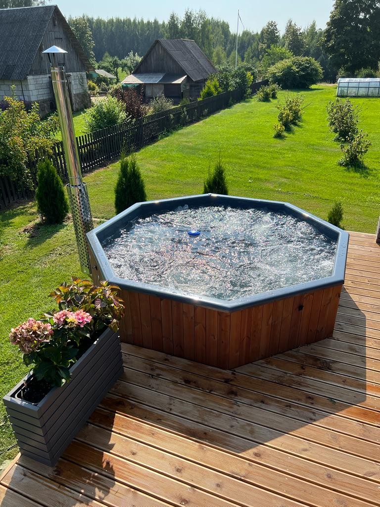 Kā kublu iebūvēt terasē?