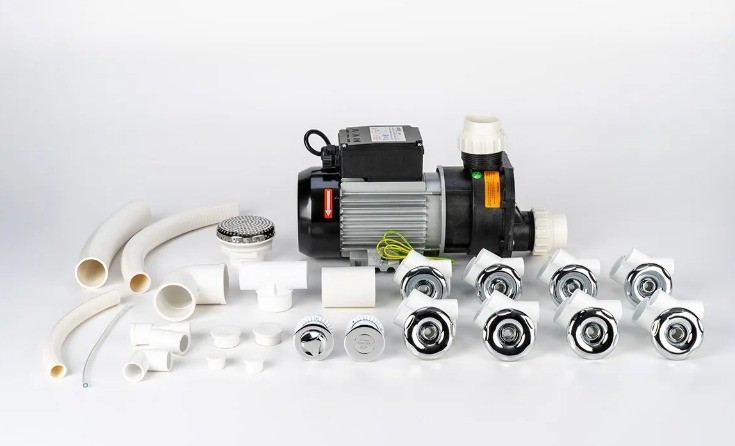 Hüdromassaaž (mootor 1,1kW)