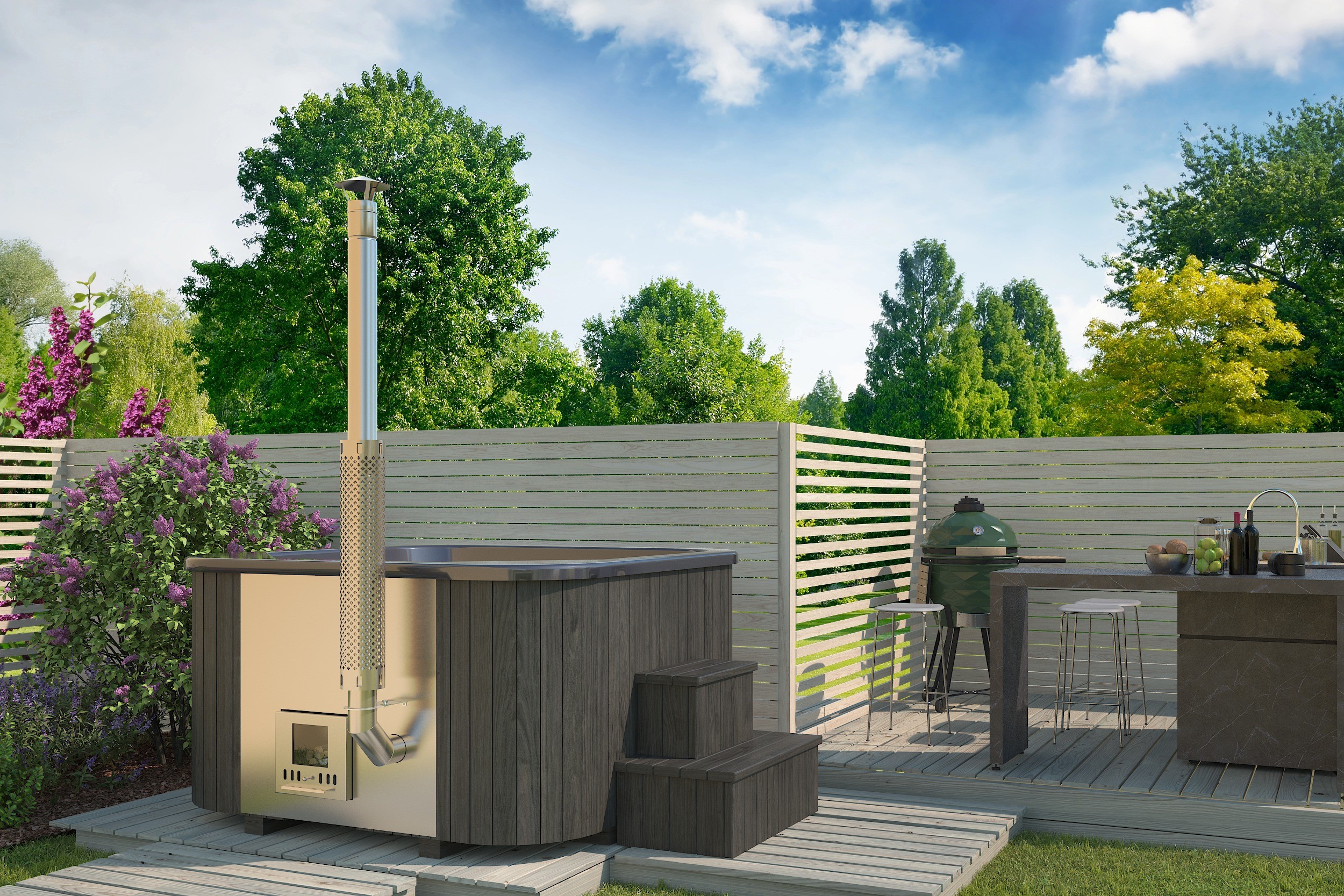 Icon Tub 200 integreeritud ahjuga